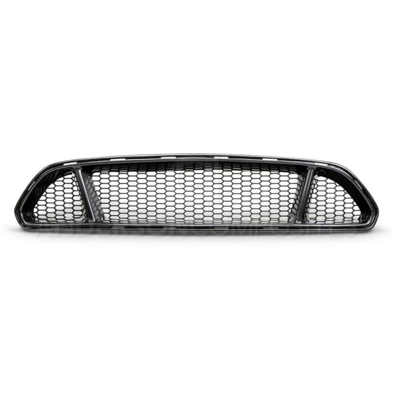 Anderson Composites — Anderson Composites 15-16 Ford Mustang Type-GT Front Upper Grille - view 3