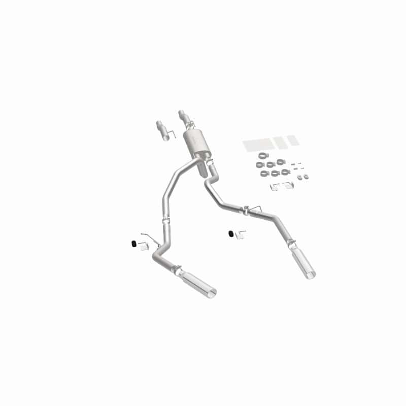 Magnaflow — MagnaFlow 11 Ford F-150 3.7L/5.0L/6.2L SS Catback Exhaust Dual Split Rear Exit w/ 3.5in SS Tips
Cat-Back - view 19