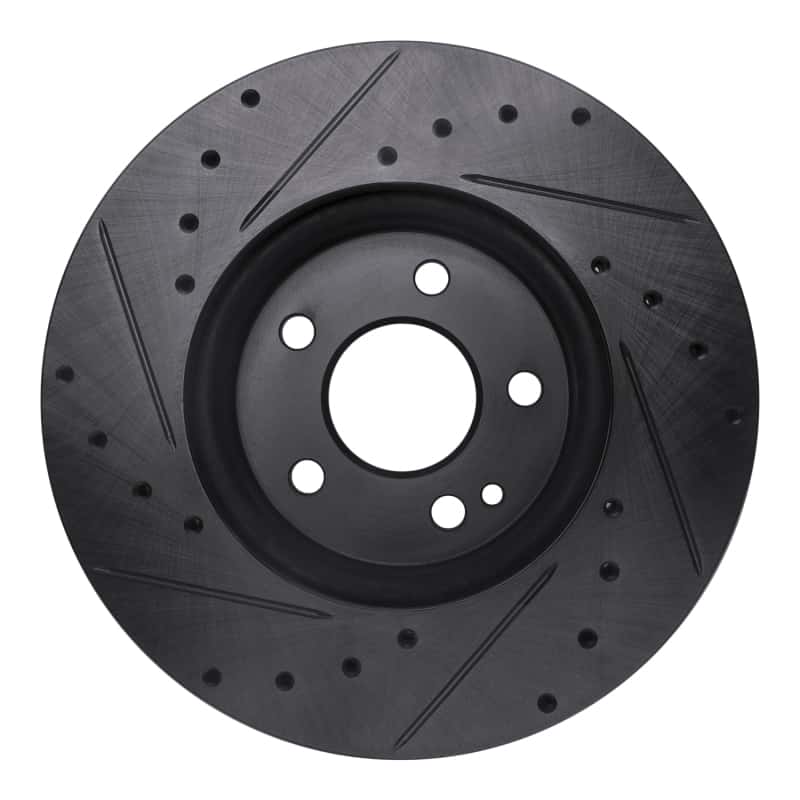 R1 Concepts — R1 16-23 Mercedes-Benz Metris Front Right Drilled & Slotted Black Brake Rotor
R1 Brake Rotor Drill - view 5