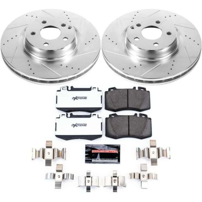 PowerStop — Power Stop 2003 Mercedes-Benz SL500 Front Z26 Street Warrior Brake Kit - view 1