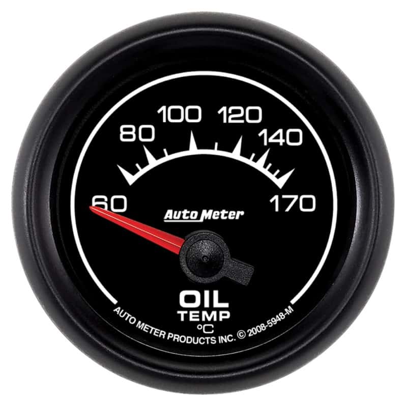 AutoMeter — Autometer Gauge Oil Temp 2 1/16 in. 60-170C Electric ES
2" OILT 170C ELEC ES - view 2