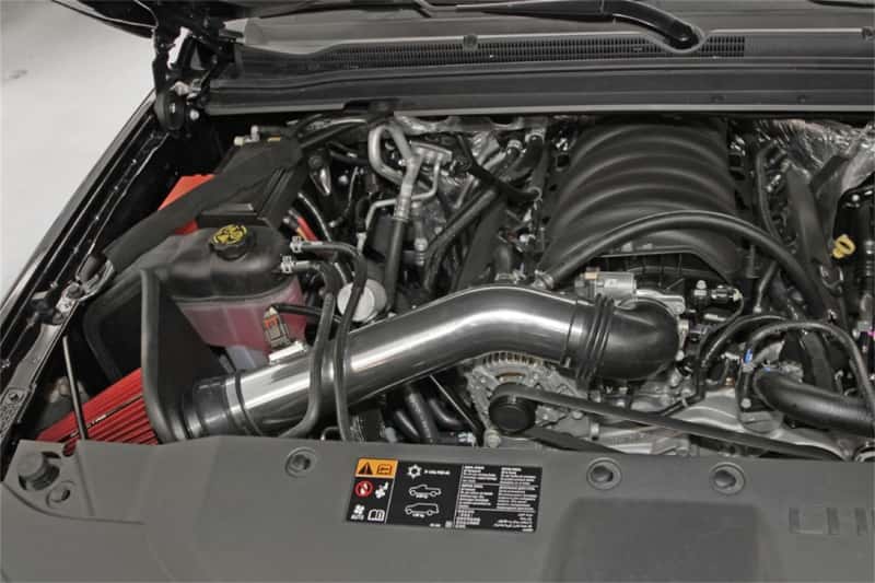 Spectre — Spectre 14-15 GM Silverado/Sierra V8-5.3L F/I Air Intake Kit - Polished w/Red Filter
Spectre Air Intake K
Air Intake System - view 6