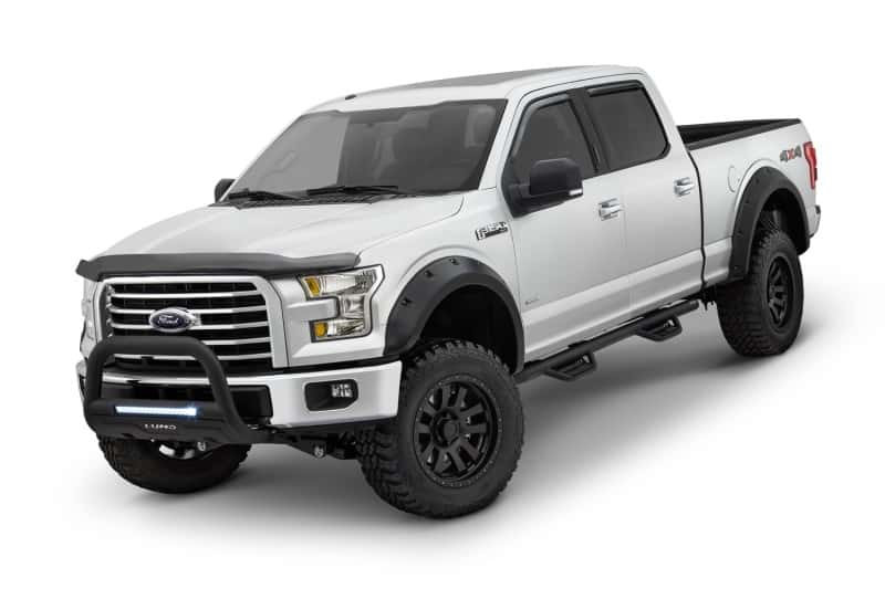 LUND — Lund 04-18 Ford F-150 (Excl. Heritage) Bull Bar w/Light & Wiring - Black
BULL BAR W-LED LIGHT
Bull Bar - view 5