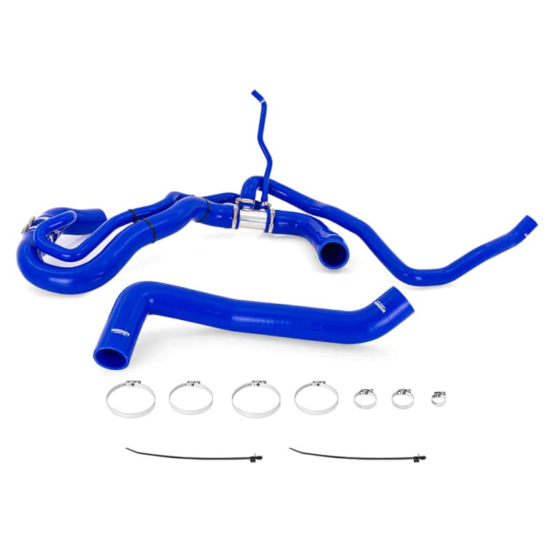 Mishimoto — Mishimoto 17-19 Chevrolet Duramax 6.6L L5P Blue Silicone Radiator Hose Kit
Radiator - view 1