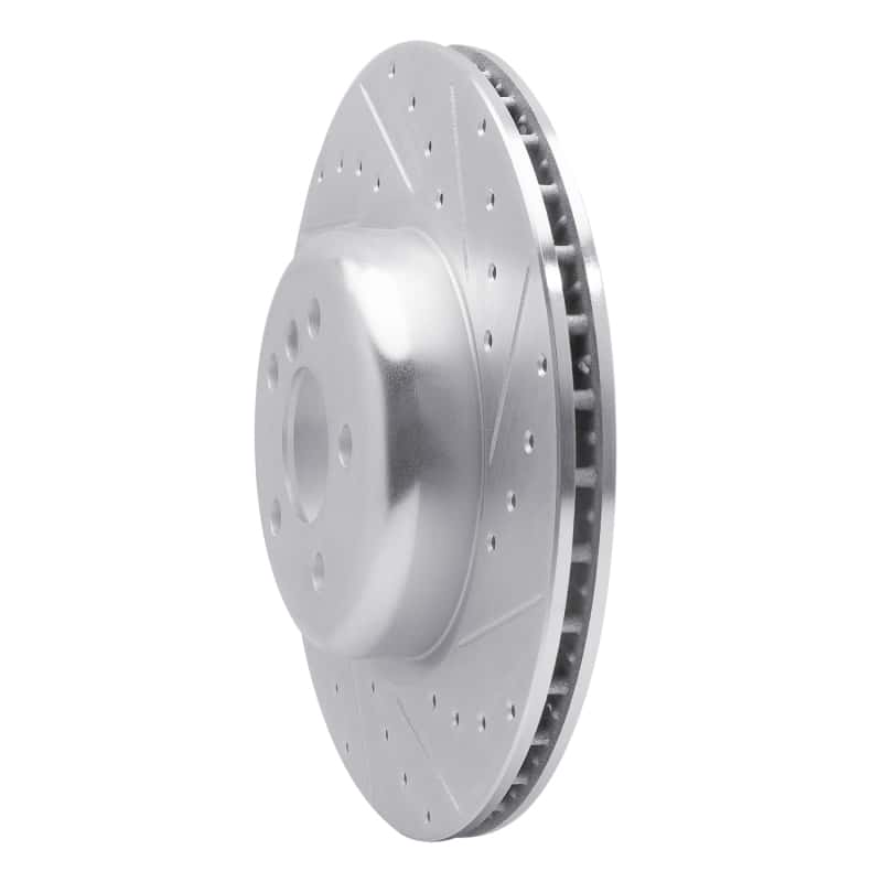 R1 Concepts — R1 16-25 BMW 330e xDrive Rear Right Drilled & Slotted Silver Brake Rotor
R1 Brake Rotor Drill - view 2