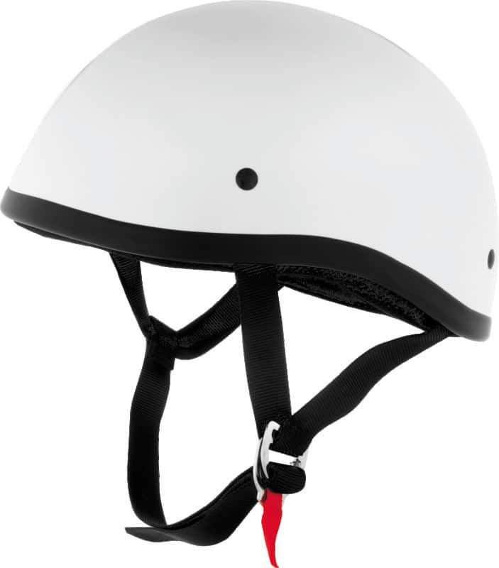 Bikers Choice — Skid Lids Original Helmet White - XL - view 2