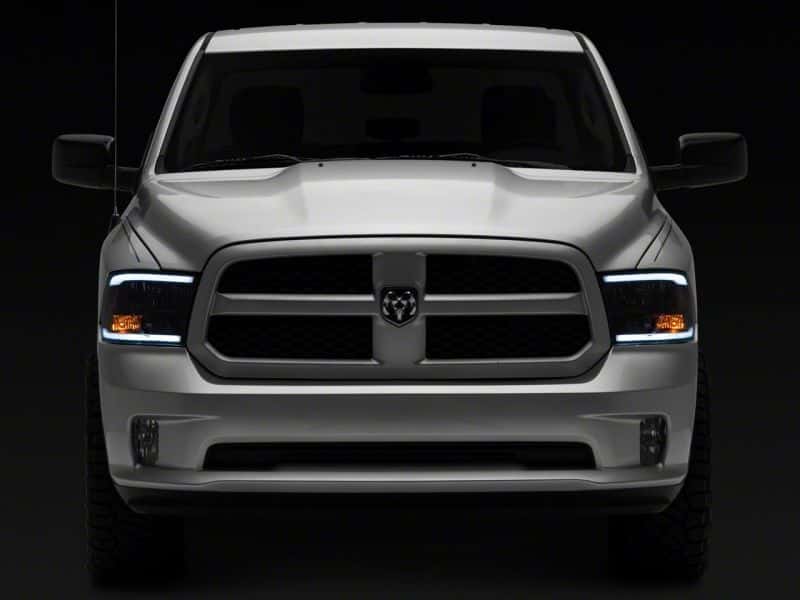 Raxiom — Raxiom 09-18 Dodge RAM 1500/2500/3500 Axial Headlights w/ SEQL LED Bar- Blk Housing (Clear Lens)
Headlights - view 11
