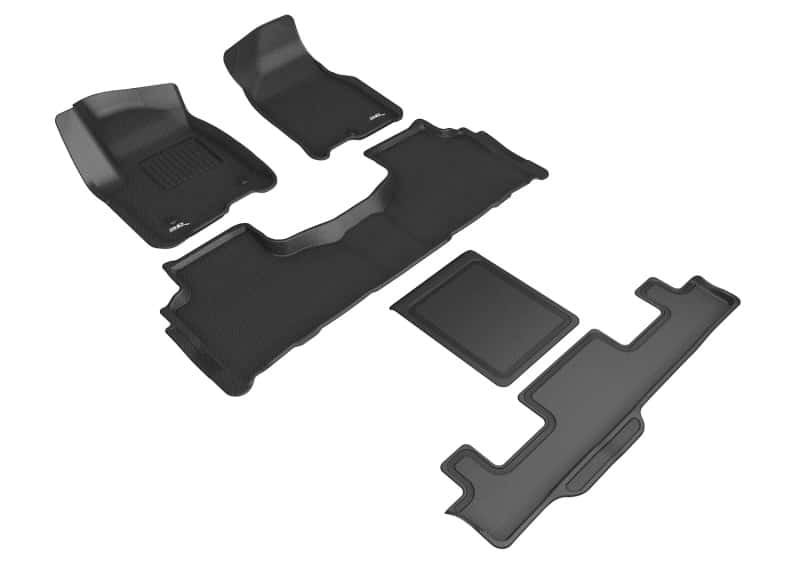 3D MAXpider — 3D MAXpider 2021 Chevrolet Tahoe / GMC Yukon 7-Seats Kagu 1st 2nd 3rd Row Floormats - Black
3D MAXpider 21-24 Chevrolet Tahoe 7-Seat Kagu Black R1 R2 R3
Floor Mat Set - view 1