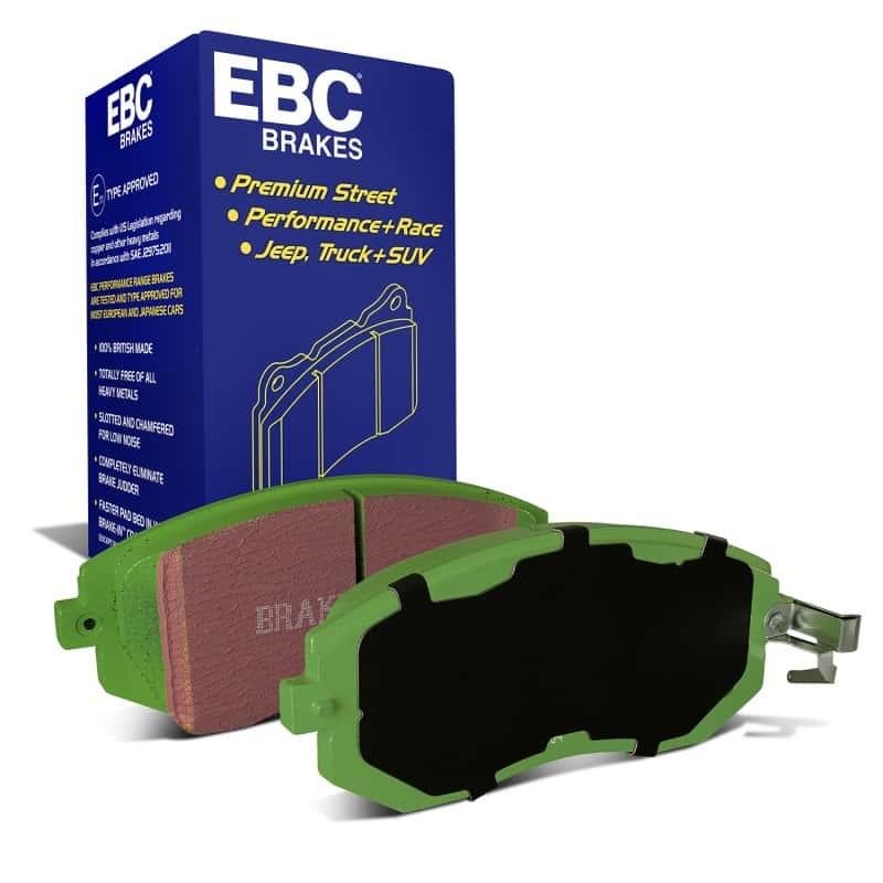 EBC — EBC 12+ Scion FR-S 2 Greenstuff Front Brake Pads
Disc Brake Pad - view 2