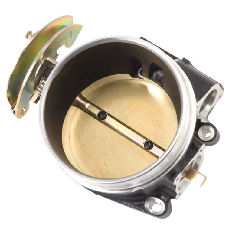 Edelbrock — Edelbrock Throttle Body Victor Universal LS1 90mm w/ o Tps/Iac Black Mini Texture Powder Coating
FUEL INJECTION COMPO - view 2