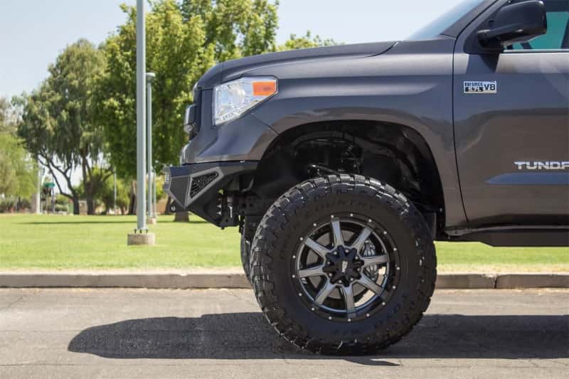 Addictive Desert Designs — Addictive Desert Designs 2014+ Toyota Tundra Stealth Fighter Front Bumper w/Winch Mount & Sensors
Bumper- Front
Bumpers - view 4
