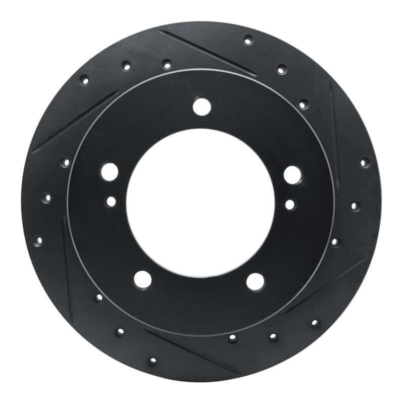 R1 Concepts — R1 83-98 Chevrolet Tracker Front Right Drilled & Slotted Black Brake Rotor
R1 Brake Rotor Drill - view 1