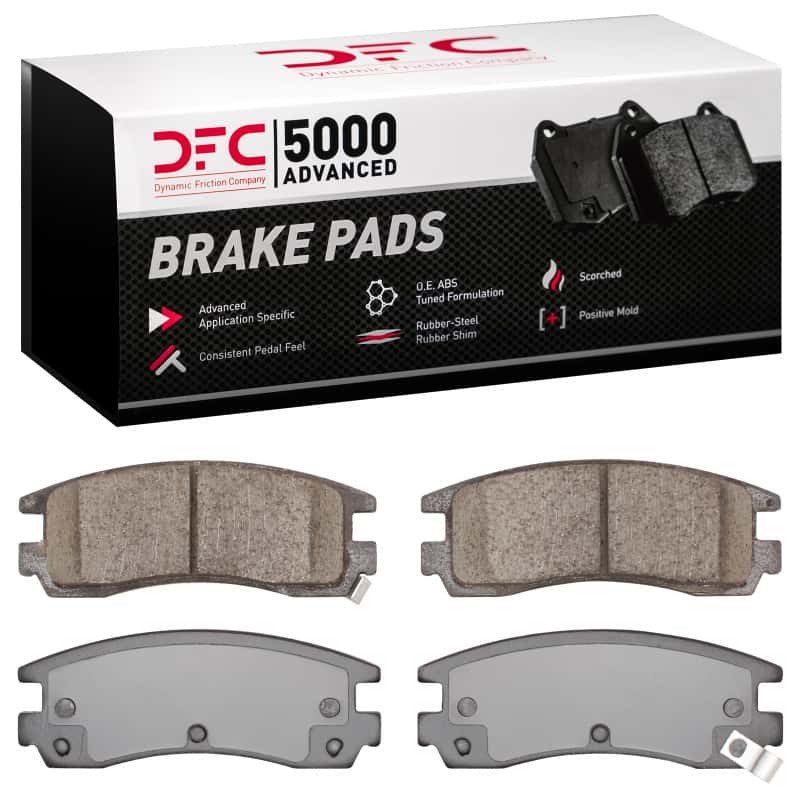 DFC — DFC 94-05 Buick LeSabre Rear 5000 Advanced Ceramic Brake Pads
DFC Brake Pad Set - view 1