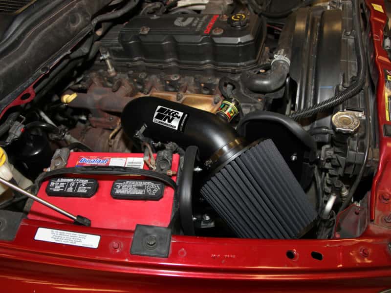 K&N Engineering — K&N 03-07 Dodge Ram Pickup 2500/3500 5.9L DSL Black Performance Intake Kit
Performance Air Inta
Air Intake System - view 15