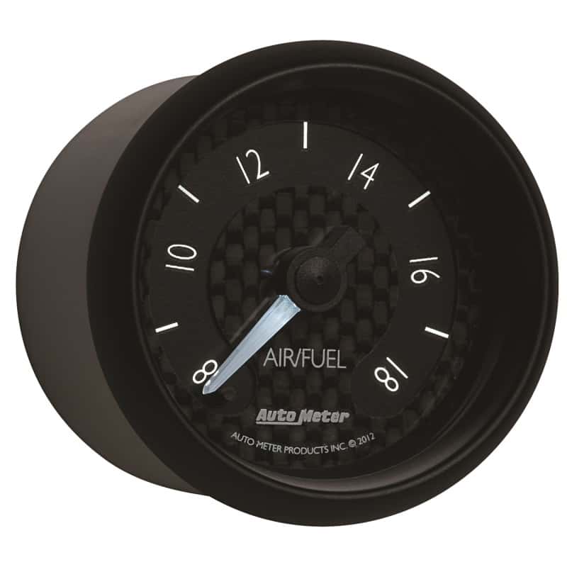 AutoMeter — Autometer GT Series 52mm Full Sweep Electronic 8:1-18:1 AFR Wideband Air/Fuel Ratio Analog
2-1/16" ANALOG WIDEB - view 11