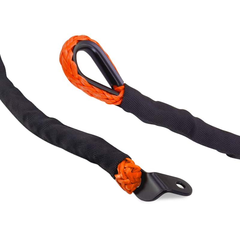Borne Off-Road — Borne Off-Road Winch Hook - 3/8in Rope - Hand Strap - Orange - view 6
