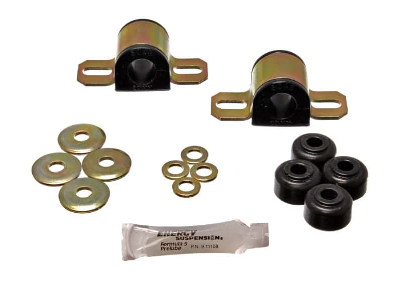 Energy Suspension — Energy Suspension 90-94 Mitsubishi Eclipse AWD Black 20mm Rear Sway Bar Bushings (Sway bar end link
Sway Bar Bushing Kit - view 2