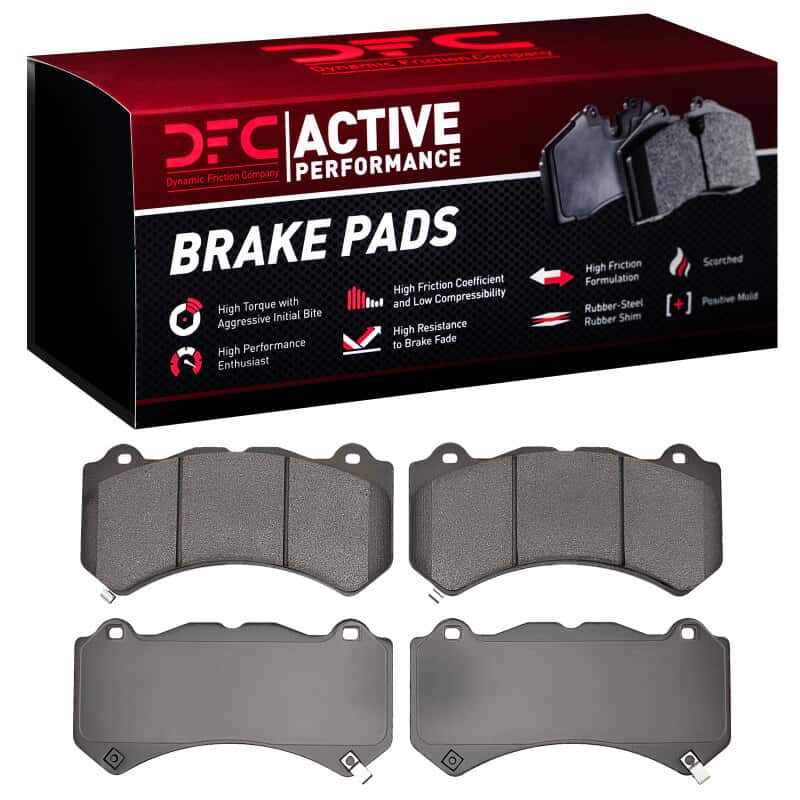 DFC — DFC 09-25 Cadillac CTS Front Active Performance Pads - Low Metallic
DFC Brake Pad Set - view 4