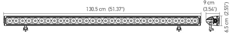 Hella — Hella Value Fit Design 51in - 300W LED Light Bar - Combo Beam - view 19