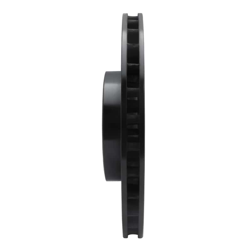 R1 Concepts — R1 10-16 Hyundai Genesis Coupe Front Right Drilled & Slotted Black Brake Rotor
R1 Brake Rotor Drill - view 3