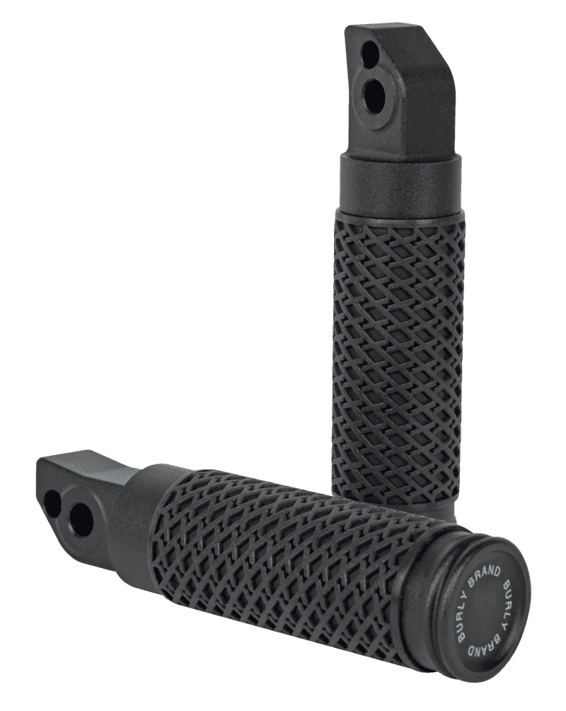 Burly Brand — Burly Brand Slash Cut Passenger Front Peg Set - view 2