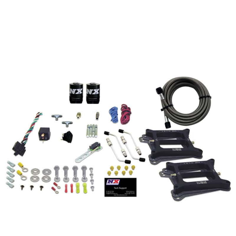 Nitrous Express — Nitrous Express Dual 4150/Alcohol Nitrous Kit (100-500HP) w/o Bottle
Injection System Kit
N2OSys - view 3