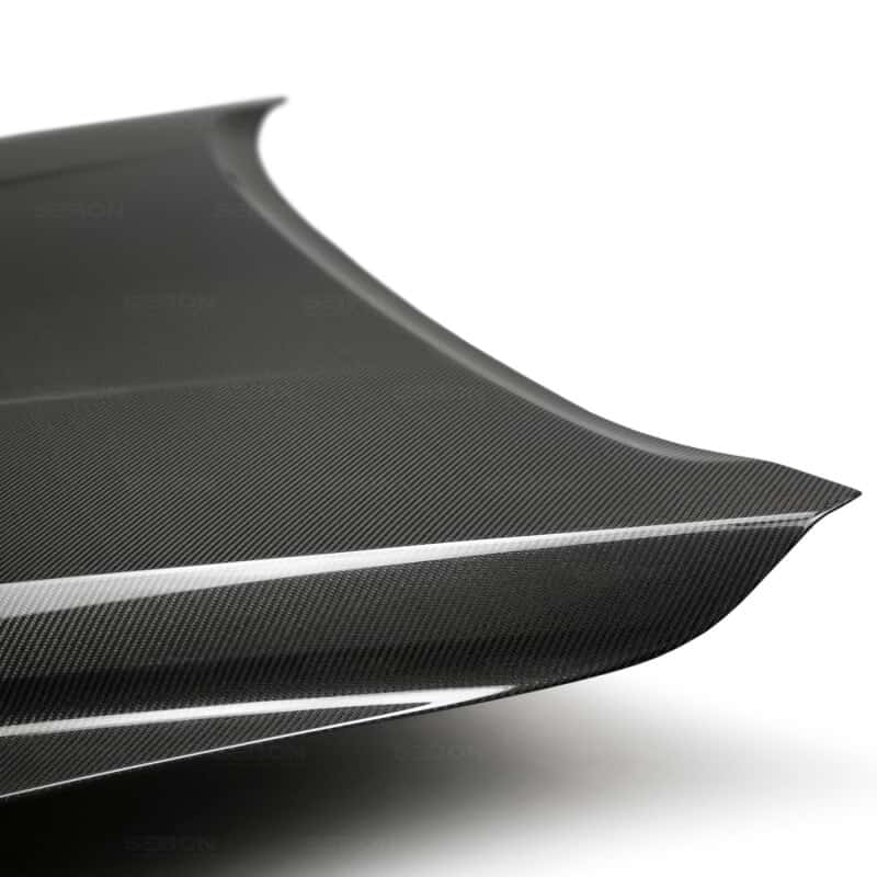 Seibon — Seibon 14-20 Toyota Tundra OEM Style Carbon Fiber Hood - view 7