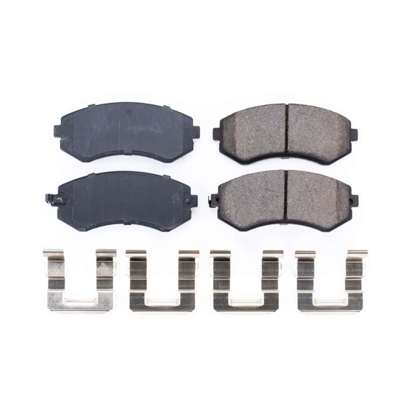PowerStop — Power Stop 89-96 Nissan 240SX Front Z17 Evolution Ceramic Brake Pads w/Hardware
Z17 Brake Pads - view 1