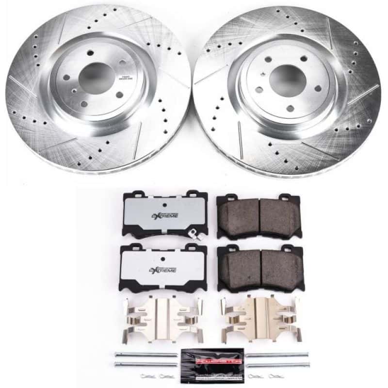 PowerStop — Power Stop 09-13 Infiniti FX50 Front Z26 Street Warrior Brake Kit - view 1