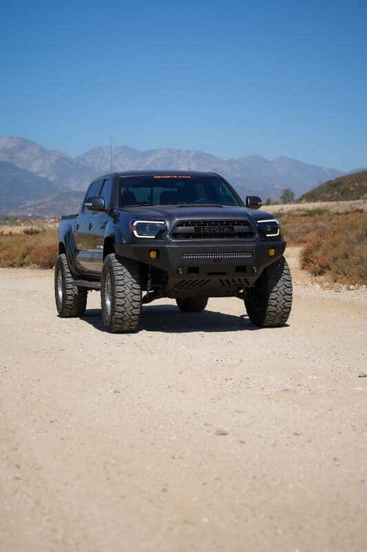 Body Armor 4x4 — Body Armor 4x4 05-15 Toyota Tacoma Pro Series Front Winch Bumper
Front Bumper - view 4