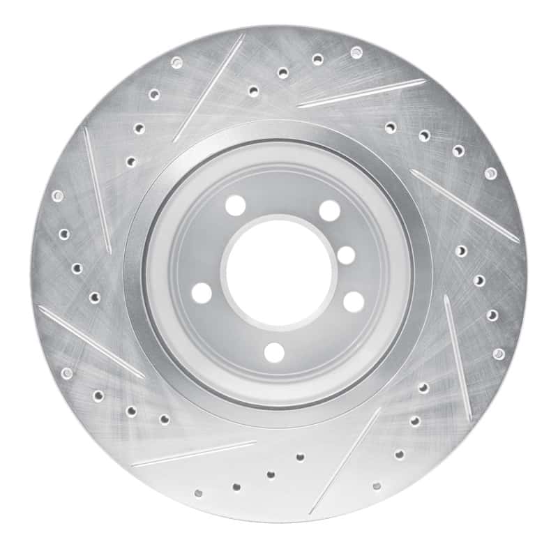 R1 Concepts — R1 07-15 BMW 335XI Front Right Drilled & Slotted Silver Brake Rotor
R1 Brake Rotor Drill - view 5