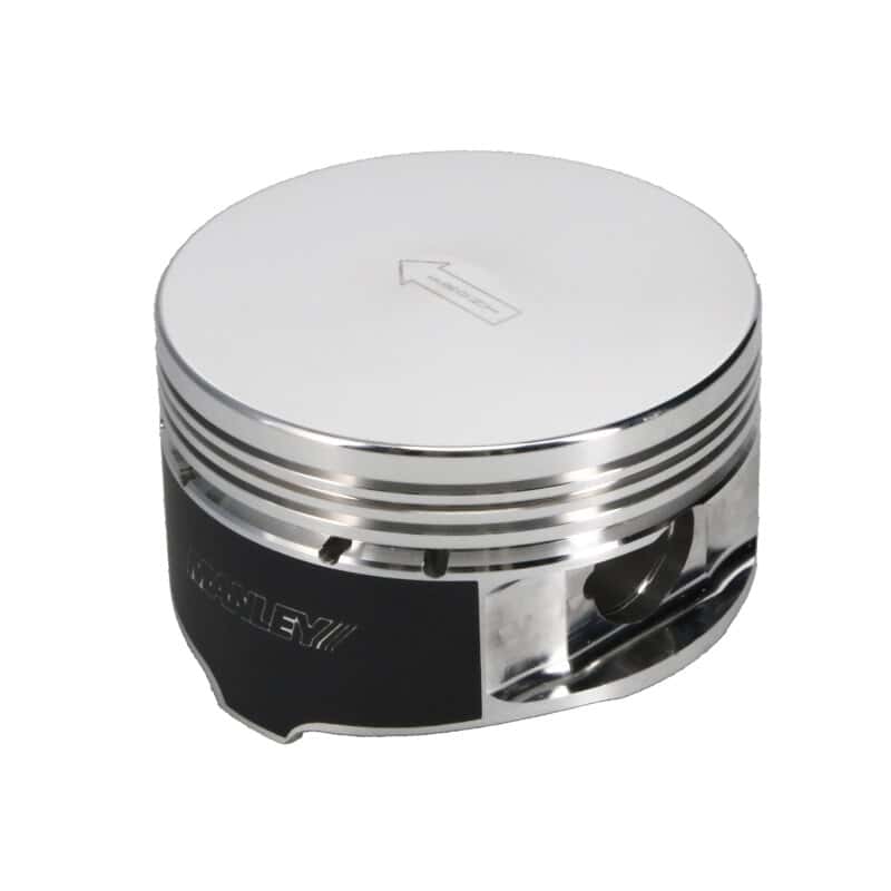 Manley Performance — Manley Ford 4.6L/5.4L (3Valve) Flat Top Forged Aluminum 3.572in Bore 0cc Dome Piston Set
Piston Set - view 2