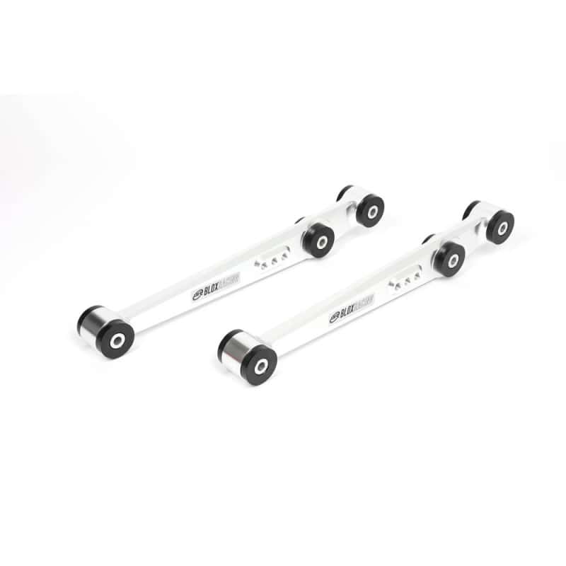 BLOX Racing — BLOX Racing V2 Billet Rear Lower Control Arms Poly Bushings 96-00 Honda Civic - Raw - view 6