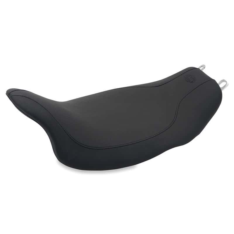 Mustang Motorcycle — Mustang 08-21 Harley Electra Glide,Rd Glide,Rd King,Str Glide Runaround Solo Seat - Black - view 2