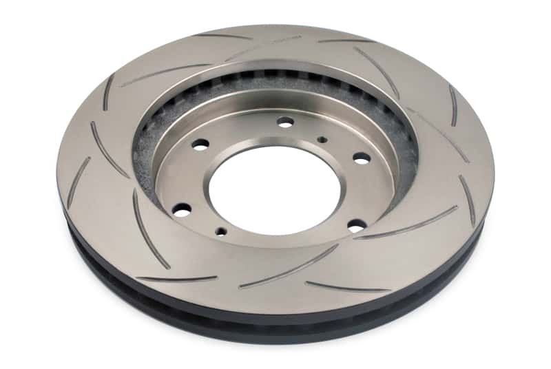 DBA — DBA Mitsubishi 07+ Triton ML/MN / 09-14 Challenger PB/PC Front T2 Slotted 4x4 Survival Series Rotor
Brake Rotor
Brake Disc - view 2