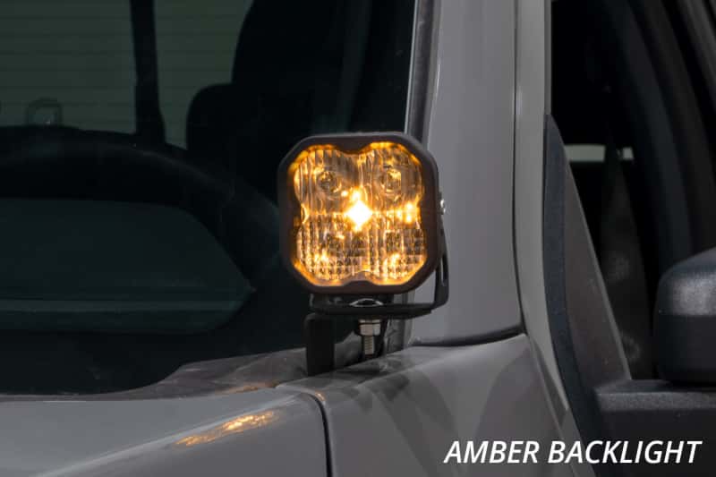 Diode Dynamics — Diode Dynamics 21-22 Ford F-150 SS3 Stage Series Backlit Ditch Light Kit - Yellow Pro Combo - view 4