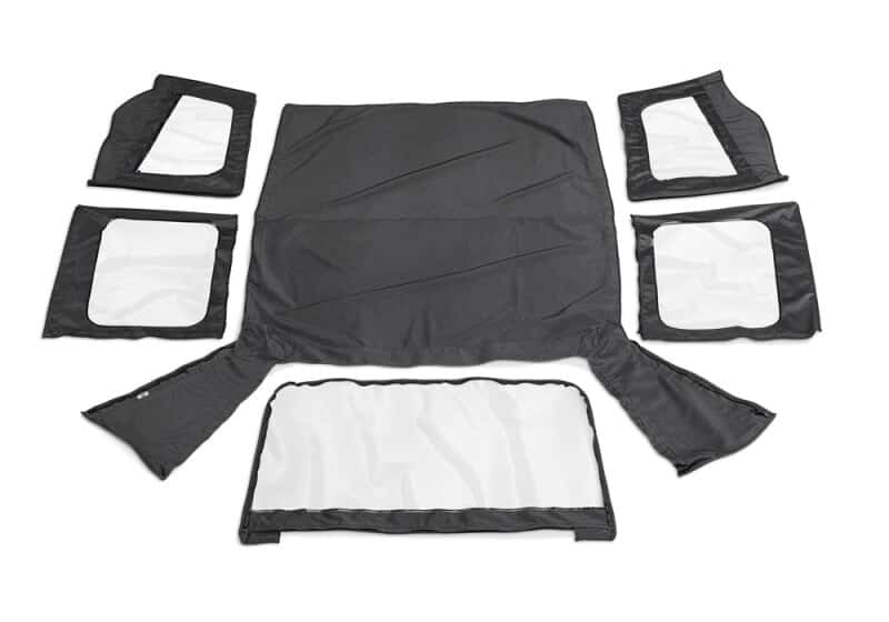 Rampage — Rampage 1988-1995 Jeep Wrangler(YJ) OEM Replacement Top - Black Denim
Fctry Rplcmnt Sft Tp
Top-Soft - view 1