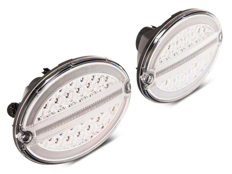 Raxiom — Raxiom 97-04 Chevrolet Corvette C5 Axial Series LED Tail Lights- Chrome Housing (Clear Lens)
Lights - view 3