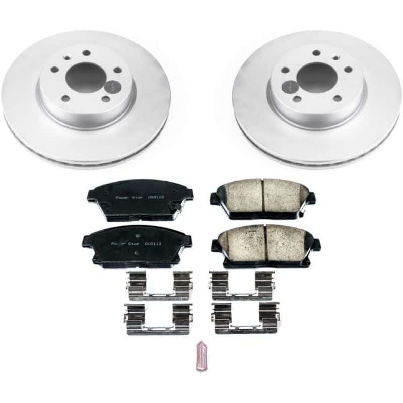 PowerStop — Power Stop 13-18 Cadillac ATS Front Z17 Evolution Geomet Coated Brake Kit - view 1