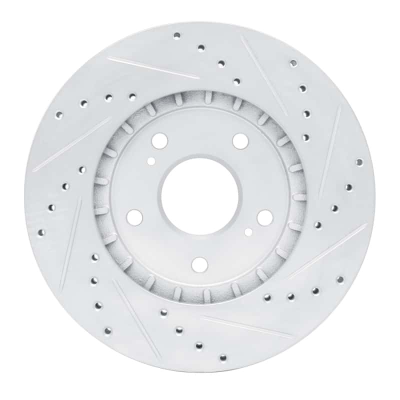 R1 Concepts — R1 91-96 Acura NSX Rear Left Drilled & Slotted Silver Brake Rotor
R1 Brake Rotor Drill - view 5