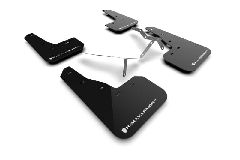 Rally Armor — Rally Armor 22-26 Honda Civic/Civic Si/Sport Black UR Mud Flap w/White Logo
Mud Flap - view 1
