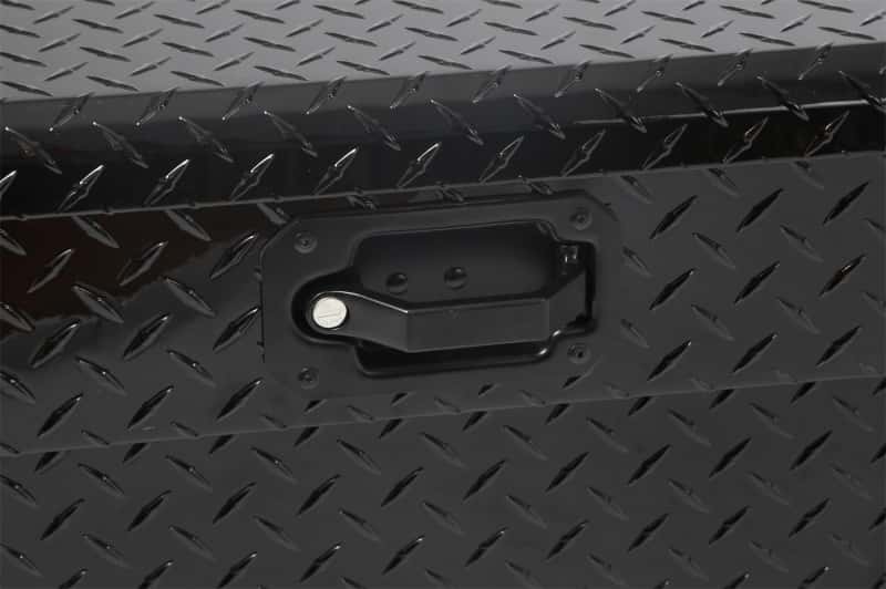 Dee Zee — Dee Zee Universal Tool Box - Red Crossover - Single Lid Black BT (Txt Blk)
ToolBxTrkBedRTR - view 3