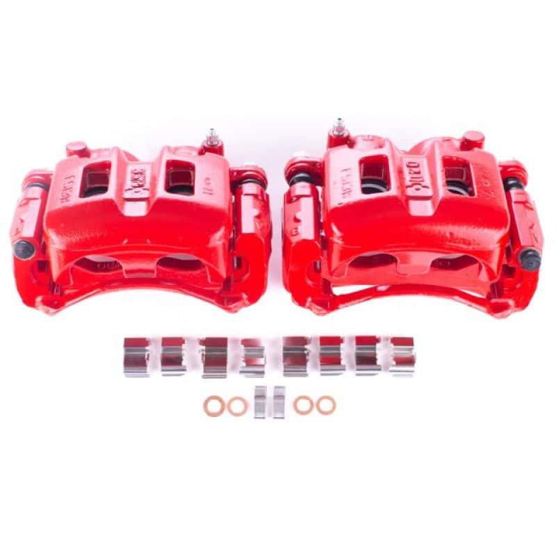 PowerStop — Power Stop 01-06 Mitsubishi Montero Front Red Calipers w/Brackets - Pair
Caliper Set - view 1