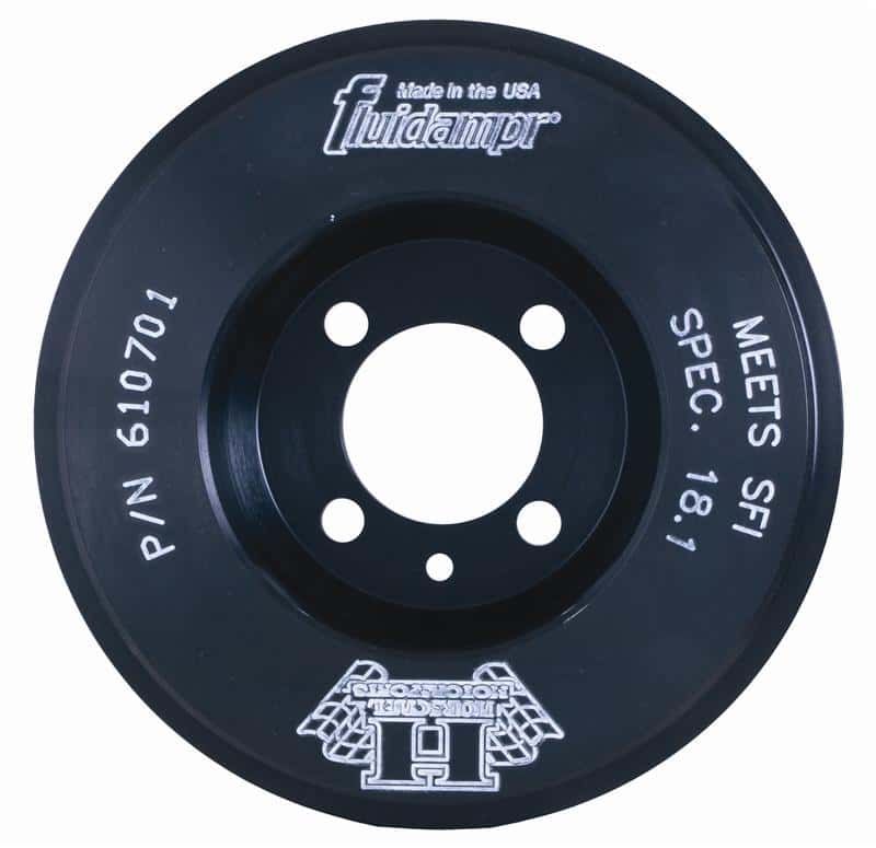 Fluidampr — Fluidampr Mitsubishi EVO 8 / 9 Steel Internally Balanced Damper
Harmonic Balancer - view 3
