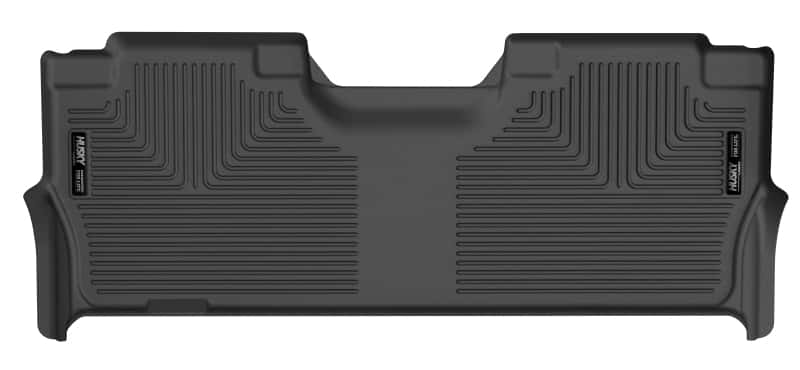 Husky Liners — Husky Liners 21-23 Ford F-150 CC SC / 2017 Ford SD CC WeatherBeater Rear Floor Liners - Black - view 1
