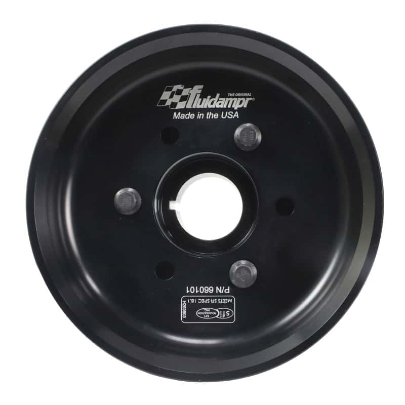 Fluidampr — Fluidampr Chevy LSX 6-1/4in Damper w/Single 8 Rib 6.57in Dia Pulley Steel Internally Balanced Damper
Harmonic Balancer - view 6
