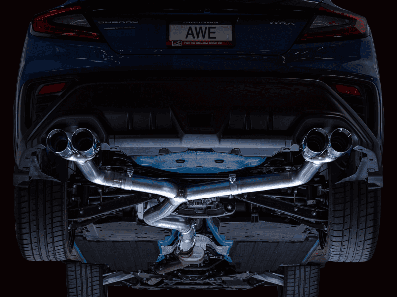 AWE Tuning — AWE Tuning 2022+ VB Subaru WRX Track Edition Exhaust - Chrome Silver Tips
Track Exhaust - view 11