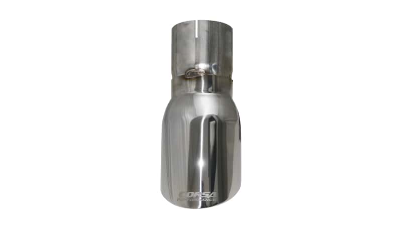 CORSA Performance — Corsa Single Universal 3.0in Inlet / 4in Outlet Polished Pro-Series Tip Kit
Exhaust - view 5