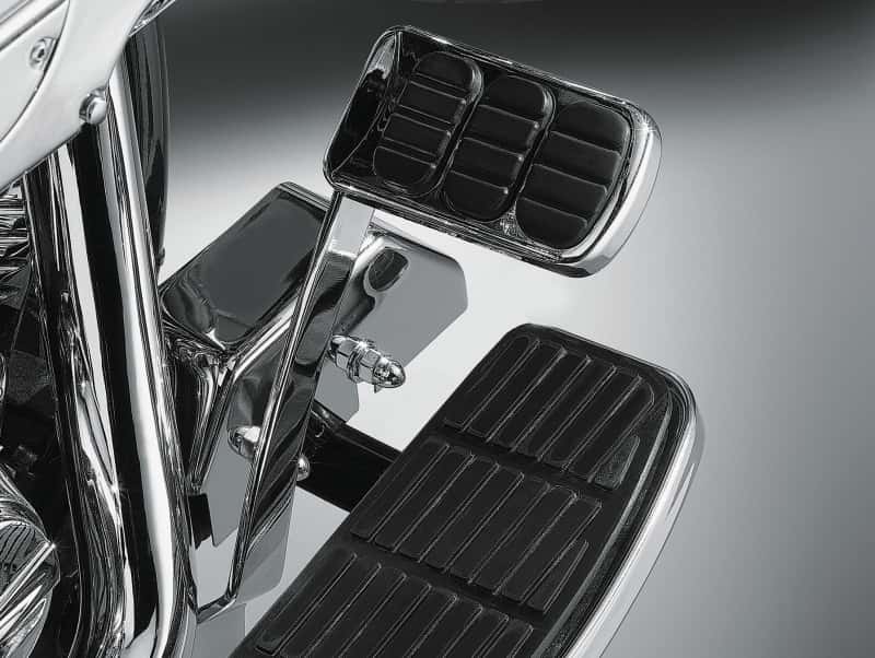 Kuryakyn — Kuryakyn Extended Brake Pedal 97-07 Touring 87-17 FL Softails Chrome - view 2