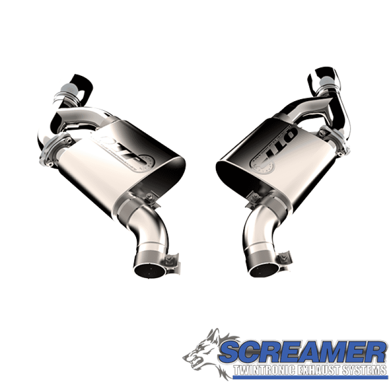 QTP — 2016-2024 Chevrolet Camaro SS  QTP Screamer Axle Back  Dual Tip Bumper
400116
 - view 4